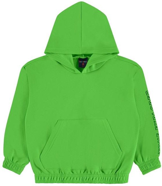 Imagem principal Blusão Infantil em Moletom Felpado Verde GULOSEIMA GULOSEIMA