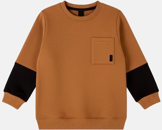 Imagem principal Blusão Infantil Moletom para Menino Marrom Up Baby Up Baby