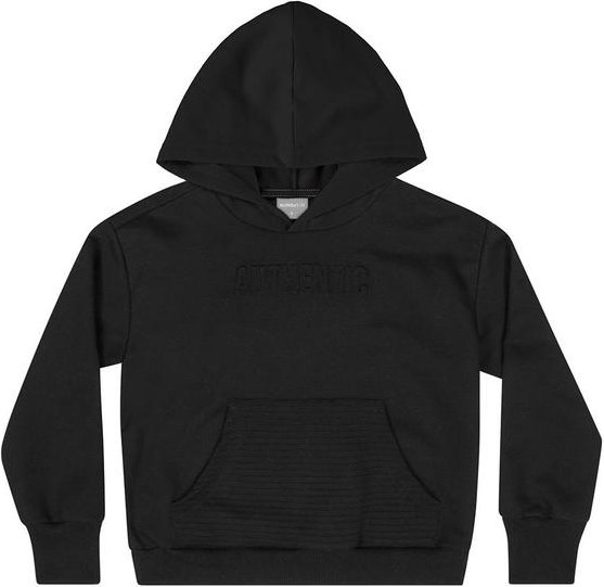 Imagem principal Casaco com Capuz Infantil Unissex Preto Quimby Quimby