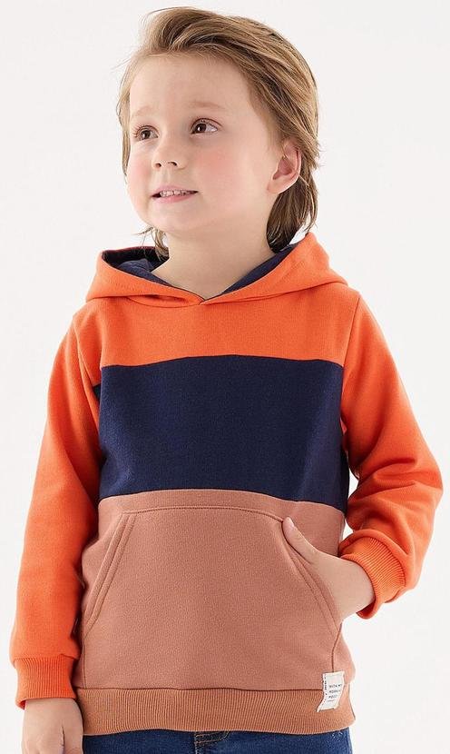 Imagem principal Casaco em Moletom Infantil Menino Laranja Up Baby Up Baby