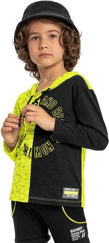 Imagem principal Camiseta Infantil Menino Manga Longa Verde Quimby Quimby