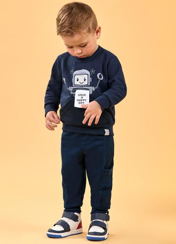 Imagem principal Conjunto Bebê Menino Robô Interativo Azul Elian Elian