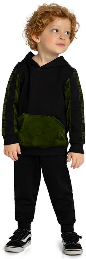 Imagem principal Conjunto Blusão e Calça Tiger Team Preto Marlan Marlan