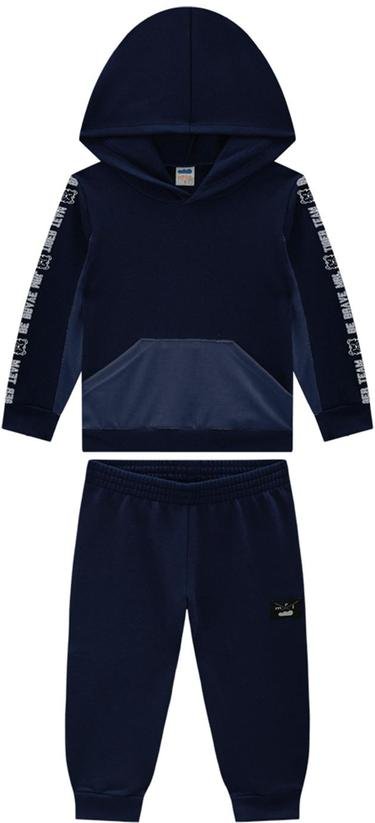 Imagem principal Conjunto Infantil Blusão e Calça Tiger Team Azul Marlan Marlan