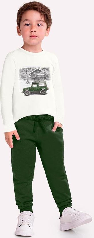 Imagem principal Conjunto Infantil Menino Carro Off White Milon Milon