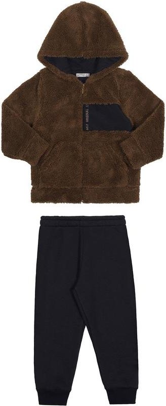 Imagem principal Conjunto Infantil Menino com Jaqueta Pelo Marrom Alakazoo Alakazoo