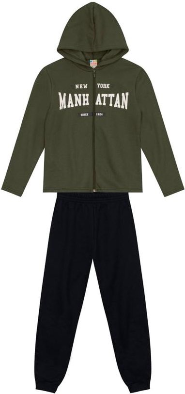 Imagem principal Conjunto Infantil Menino EscritaVerde Brandili Brandili