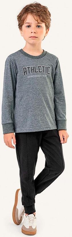 Imagem principal Conjunto Infantil Menino Listrado Botonê Preto Colorittá Colorittá