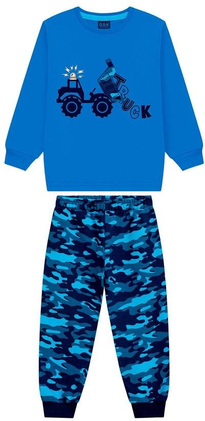 Conjunto Infantil Termo e Moletom Azul