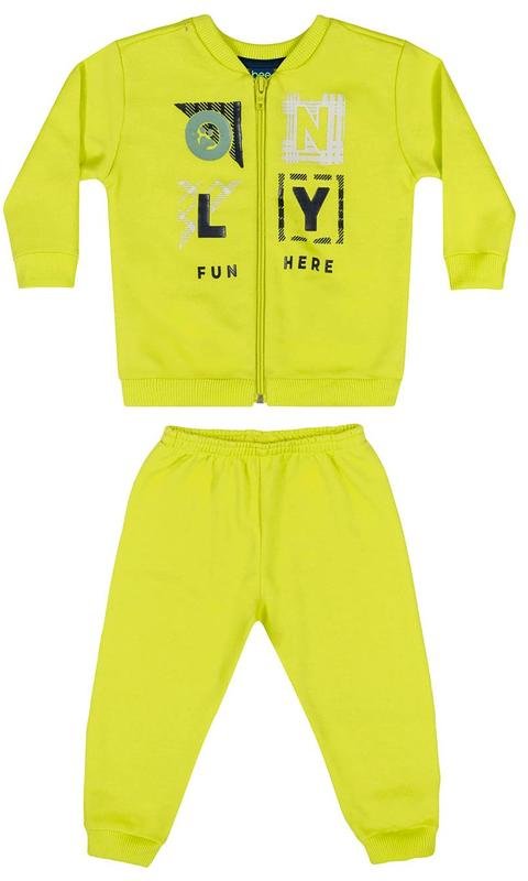 Imagem principal Conjunto Jaqueta e Calça Bebê Verde Bee Loop Bee Loop