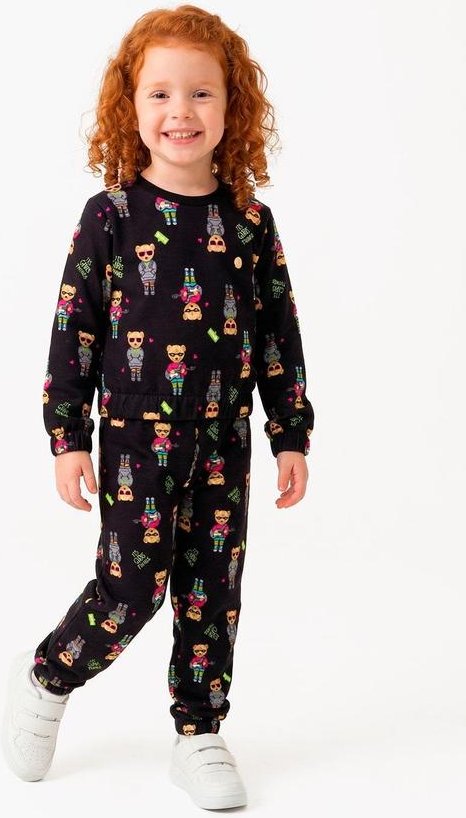 Imagem principal Conjunto Longo Menino Preto Marisol Marisol