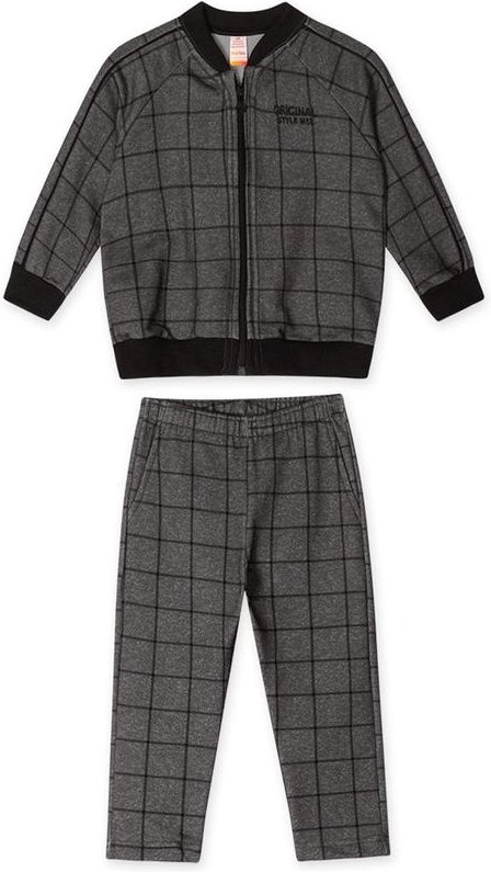 Imagem principal Conjunto Longo Moletom Infantil Cinza Marisol Marisol