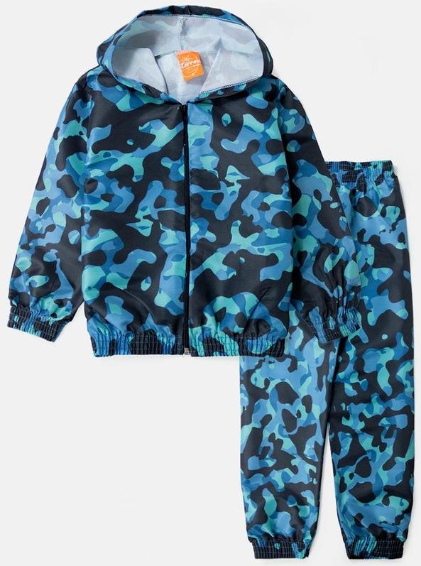 Imagem principal Conjunto Masculino Corta Vento Camuflado Preto Torrox Torrox