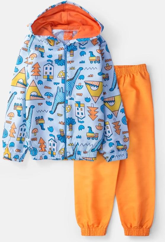 Imagem principal Conjunto Masculino Corta Vento Dino Azul Bebê Torrox Torrox