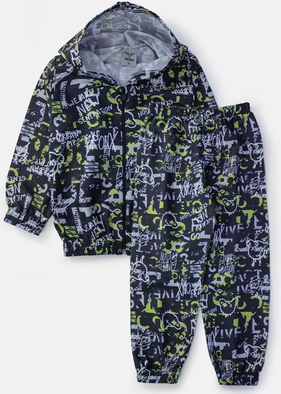 Imagem principal Conjunto Masculino Corta Vento Urbano Preto Keki Boys Keki Boys