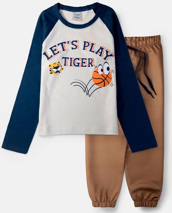 Imagem principal Conjunto Masculino Let'S Play Creme