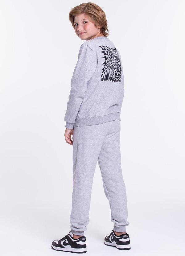 Conjunto Moletom Infantil Costas Street Mescla