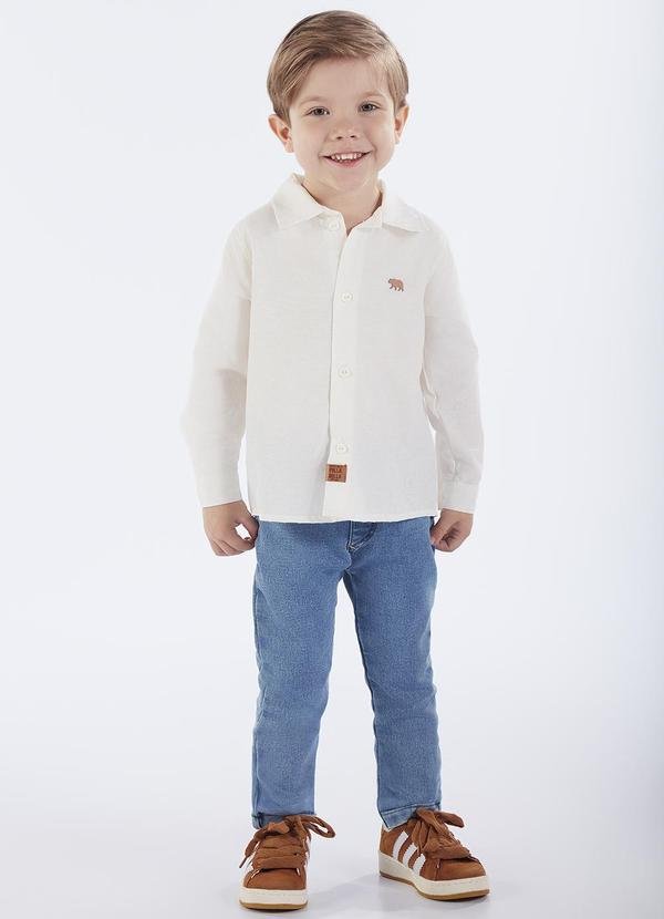 Imagem principal Conjunto Primeiros Passos Tricoline Bege Pulla Bulla Pulla Bulla