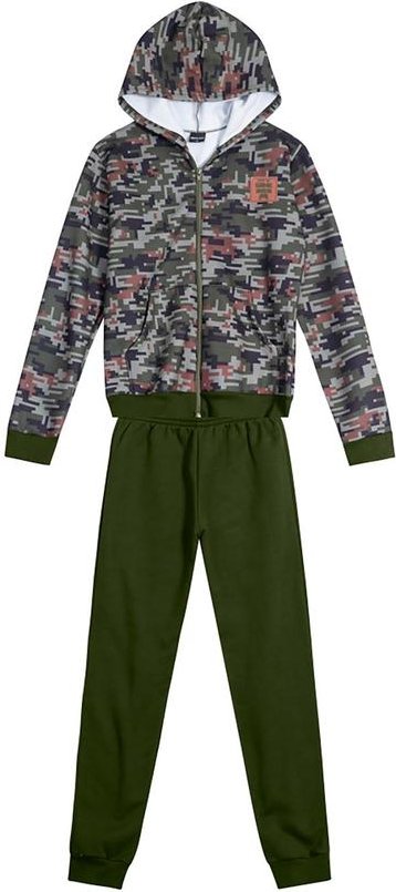 Conjunto Teen Menino em Moletom Azul