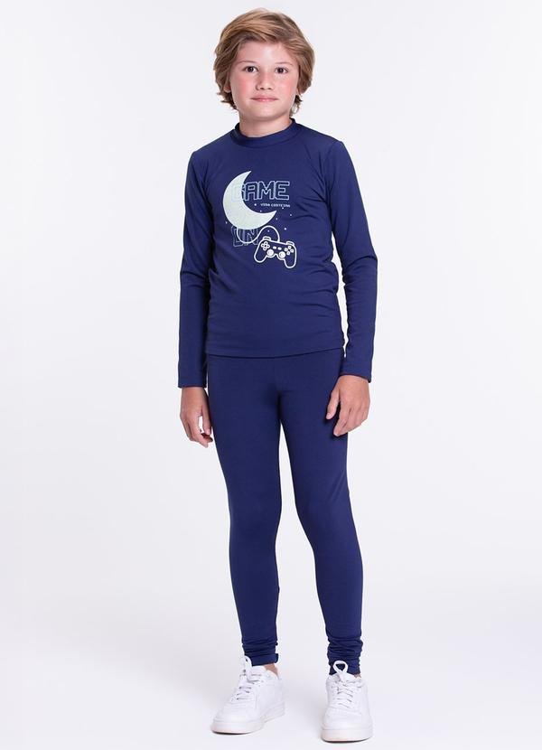 Imagem principal Conjunto Térmico Brilha no Escuro Marinho VIDA COSTEIRA VIDA COSTEIRA