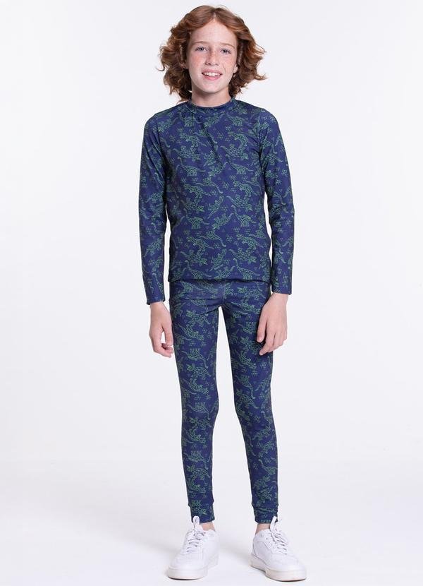 Imagem principal Conjunto Térmico Infantil Sublimado Marinho VIDA COSTEIRA VIDA COSTEIRA