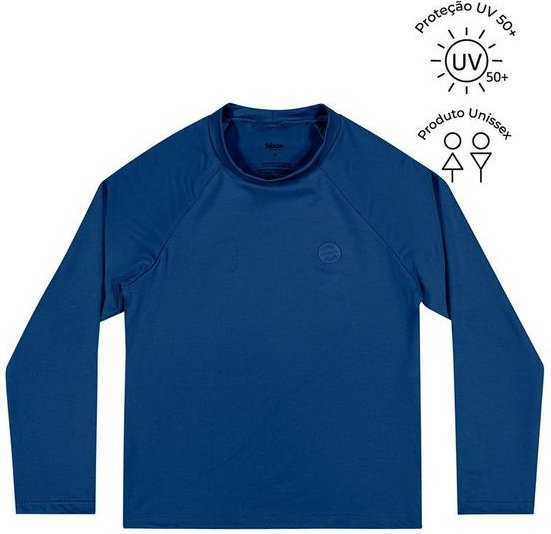 Imagem principal Blusa Infantil Unissex com Proteção Solar Azul Elian Elian