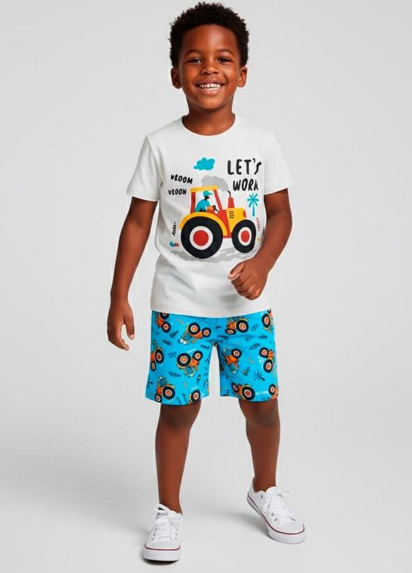 Conj Inf Masc Let'S Work Branco