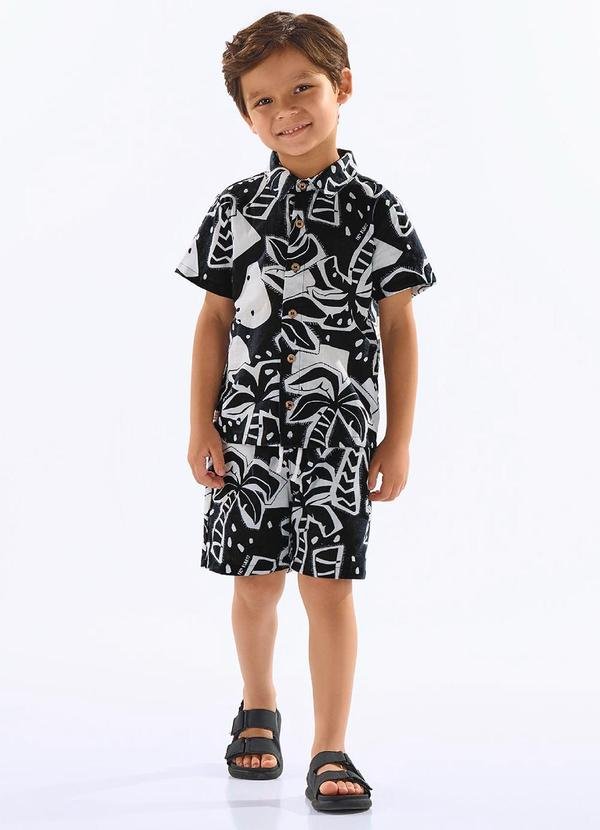Imagem principal Conjunto Algodão Infantil Preto Up Baby Up Baby