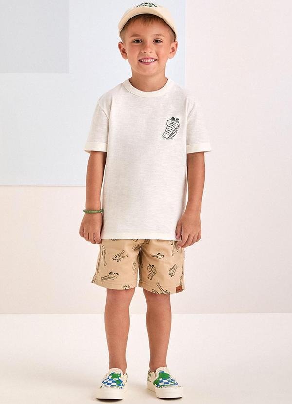 Imagem principal Conjunto Bege com Estampa de Crocodilo Off White Youccie Youccie