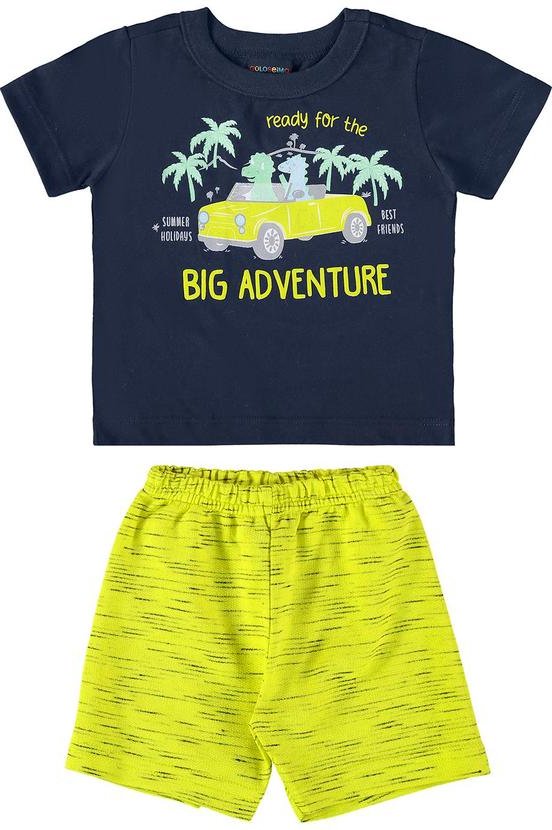 Imagem principal Conjunto Camiseta e Bermuda Menino Azul GULOSEIMA GULOSEIMA