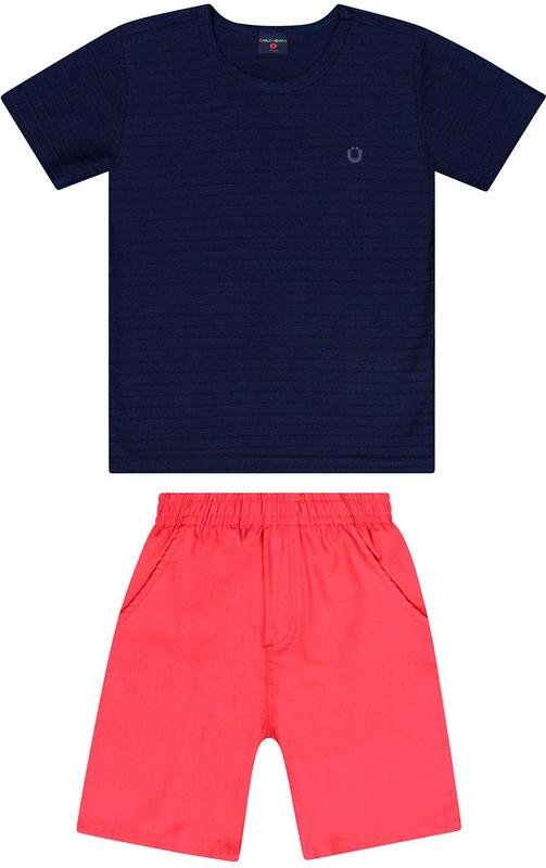 Imagem principal Conjunto com Camiseta e Bermuda Azul GULOSEIMA GULOSEIMA