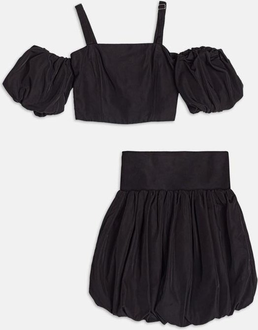 Imagem principal Conjunto de Alfaiataria Balonê Preto Authoria Authoria