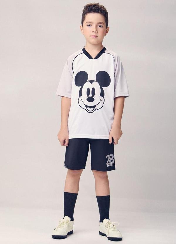 Imagem principal Conjunto Esportivo Infantil do Mickey Branco Youccie Youccie