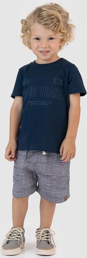 Imagem principal Conjunto Good Time Hd Azul Marinho Carinhoso Carinhoso