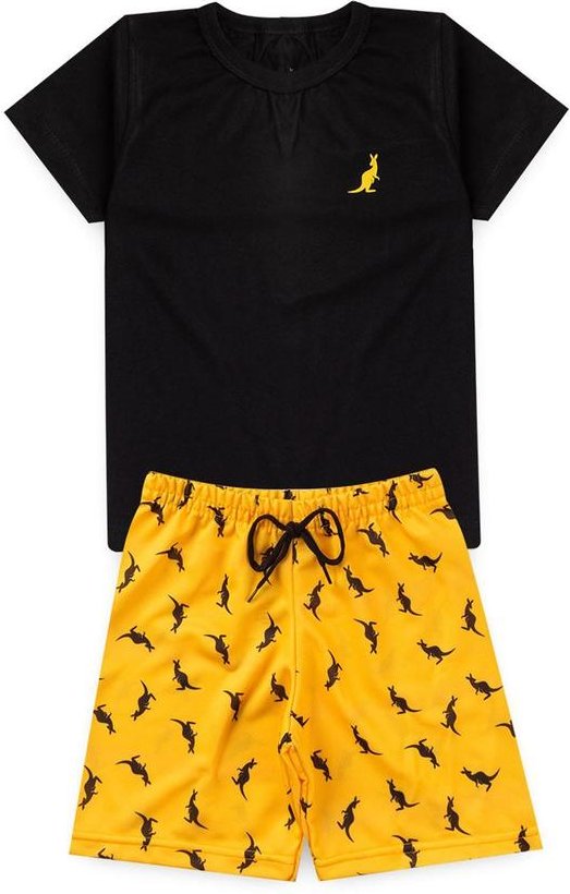 Imagem principal Conjunto Infantil Básico Kangulu Preto Rosa Azul Rosa Azul