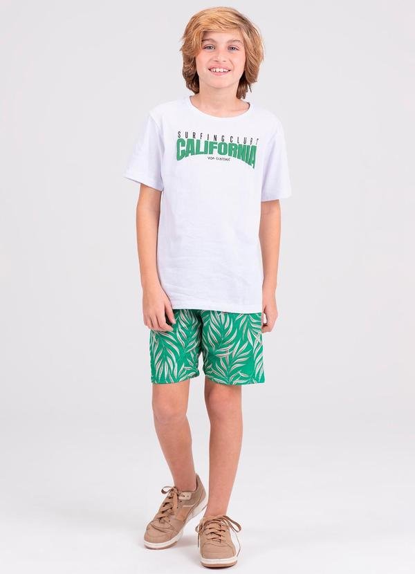 Imagem principal Conjunto Infantil Cali Club Branco VIDA COSTEIRA VIDA COSTEIRA