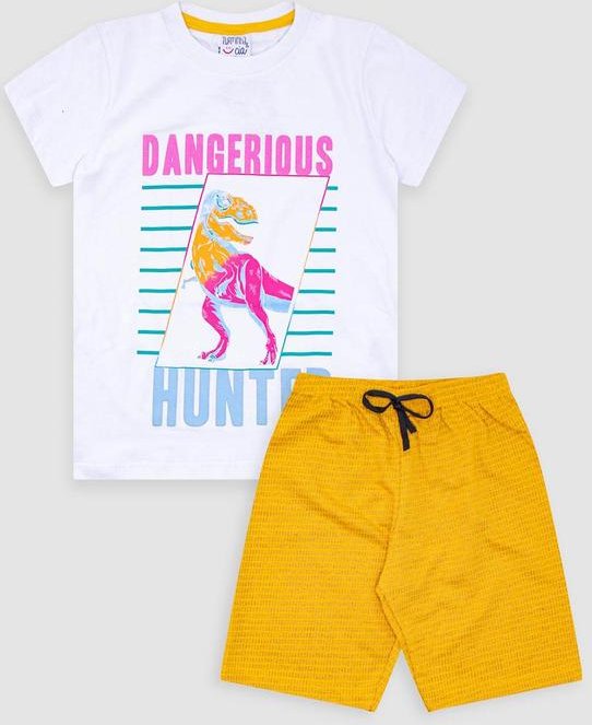 Imagem principal Conjunto Infantil Dangerous Branco Turminha Turminha