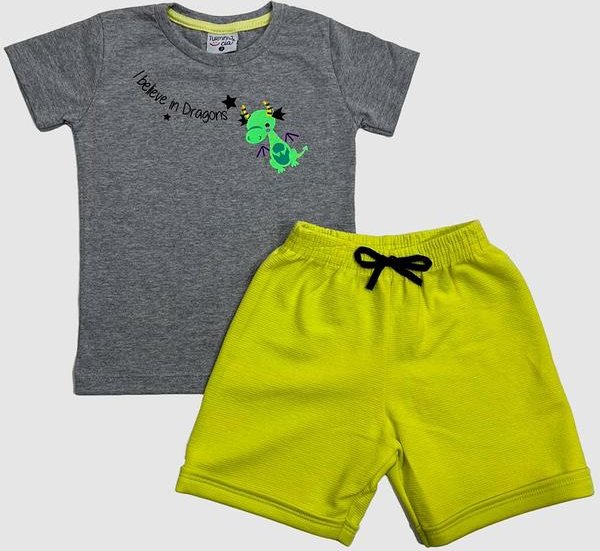 Imagem principal Conjunto Infantil Masculino Cinza Milon Milon