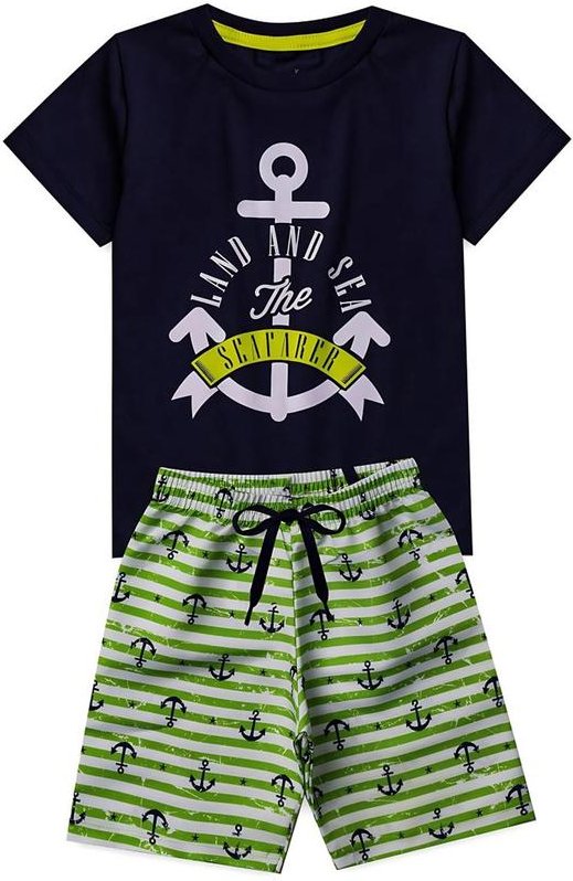 Imagem principal Conjunto Infantil Menino Âncora Kangulu Azul Rosa Azul Rosa Azul