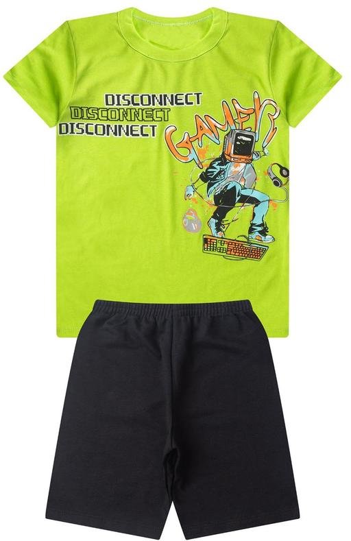 Imagem principal Conjunto Infantil Menino Básico Curto Verde Select Select