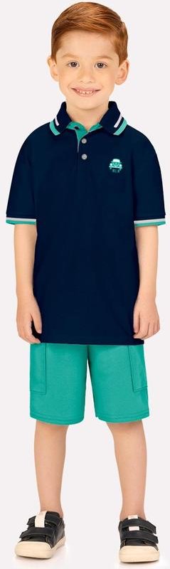 Imagem principal Conjunto Infantil Menino Bordado Marinho Milon Milon