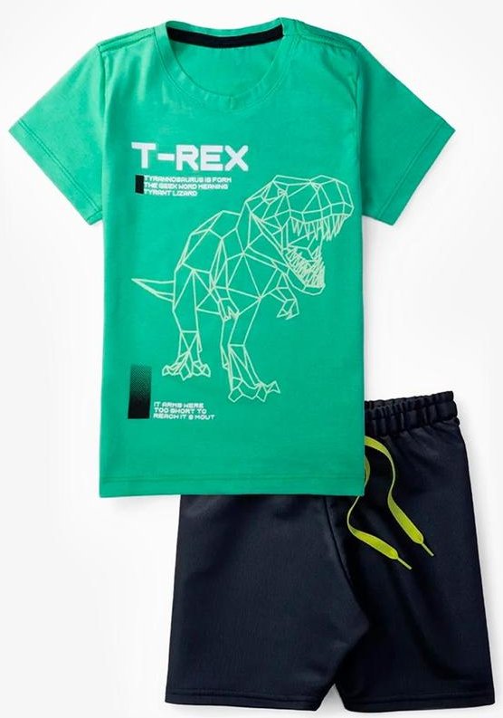 Conjunto Infantil Menino Brilha no Escuro Verde