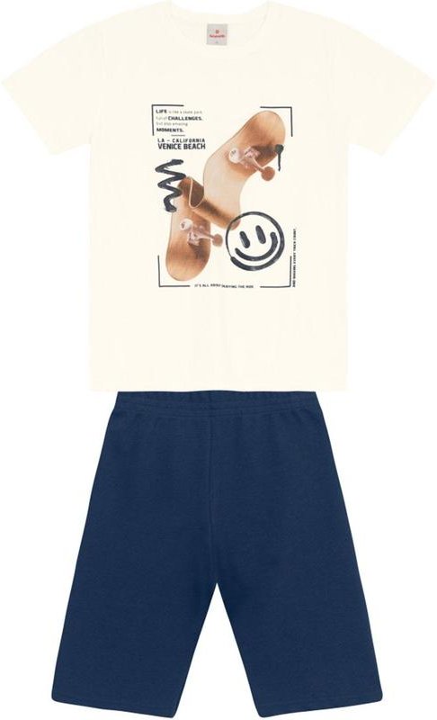 Imagem principal Conjunto Infantil Menino de Skate em Gel Natural Brandili Brandili