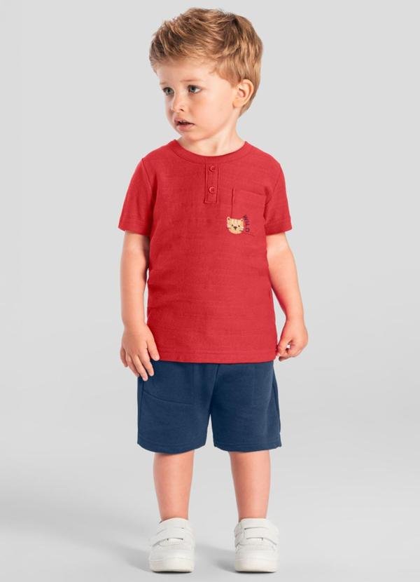 Imagem principal Conjunto Infantil Menino de Tigre Vermelho Brandili Brandili