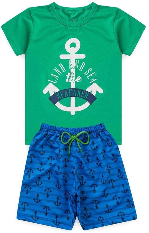 Imagem principal Conjunto Infantil Menino Seafarer Kangulu Verde Rosa Azul Rosa Azul