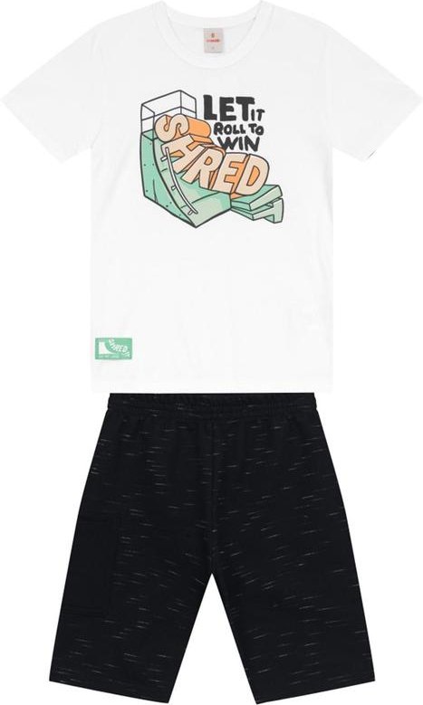 Imagem principal Conjunto Infantil Menino Skate em Gel Branco Brandili Brandili