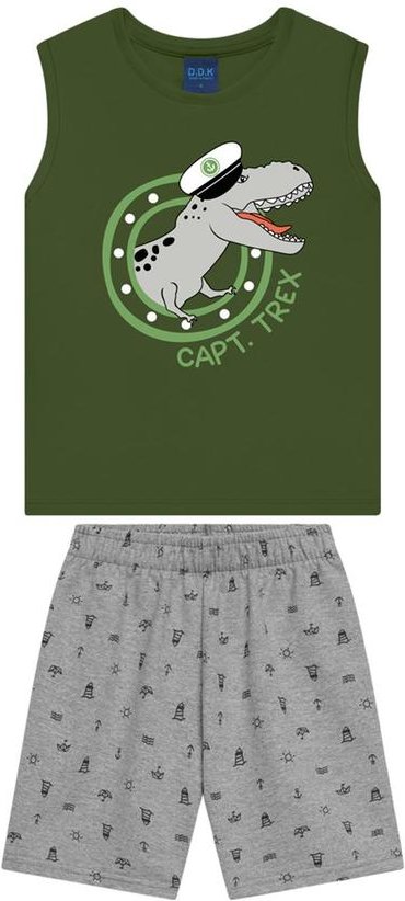 Imagem principal Conjunto Infantil Menino Verde Ddk Ddk