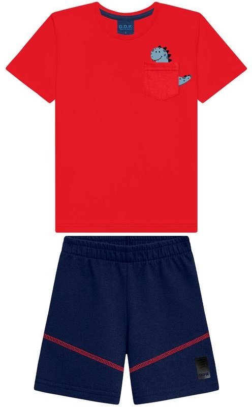 Imagem principal Conjunto Infantil Menino Vermelha Ddk Ddk