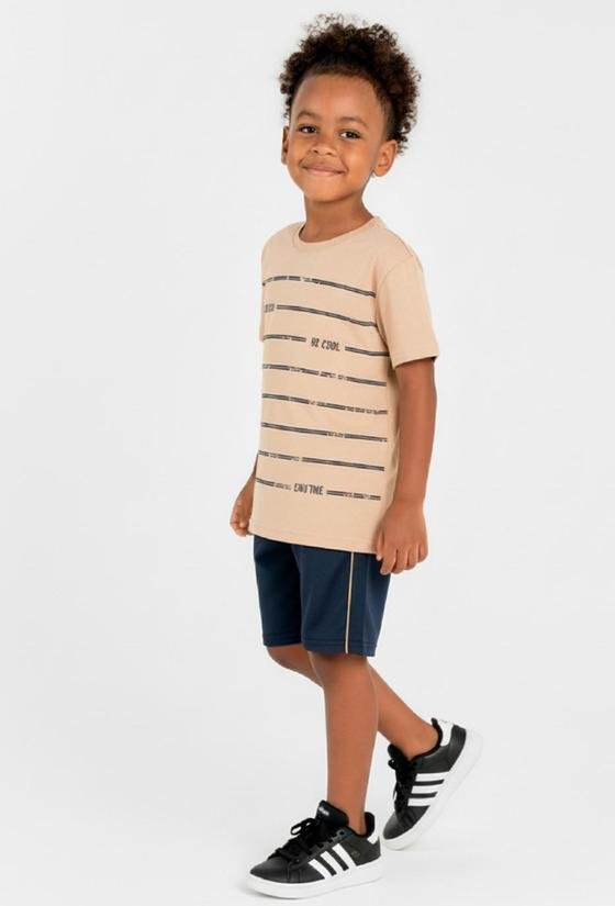 Conjunto Infantil para Menino Guloseima Bege