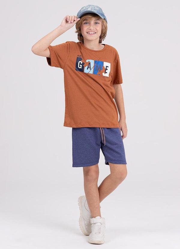 Imagem principal Conjunto Infantil Play The Game Marrom VIDA COSTEIRA VIDA COSTEIRA